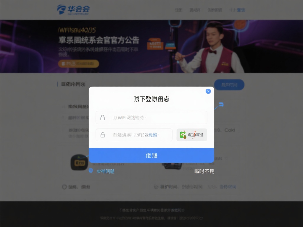 华体会登陆不起来 (华体会登陆不起来怎么办?快速解决方法分享) 面对登陆困难的情况,用户可以按照以下步骤逐步排查。
