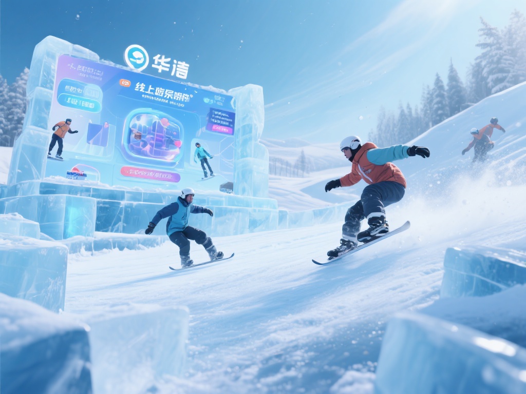 在寒冷的冬日里，冰雪的世界总是能激发人们内心的激情